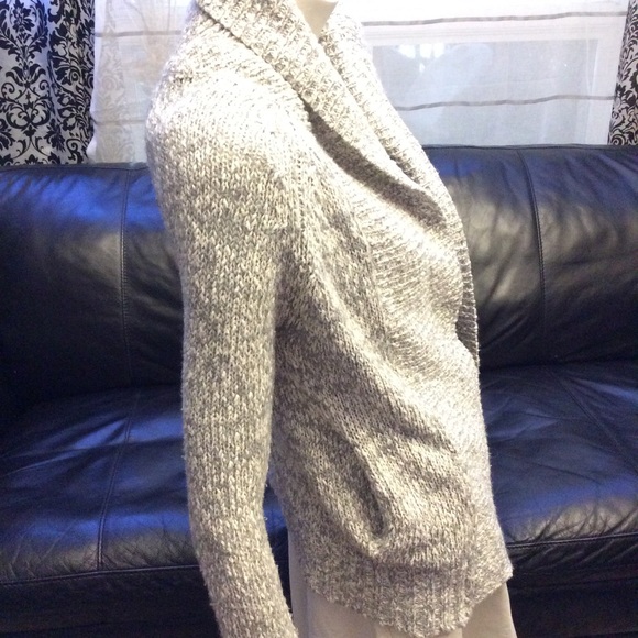 Talula/Aritzia open front shawl collar cardigan - Picture 4 of 7